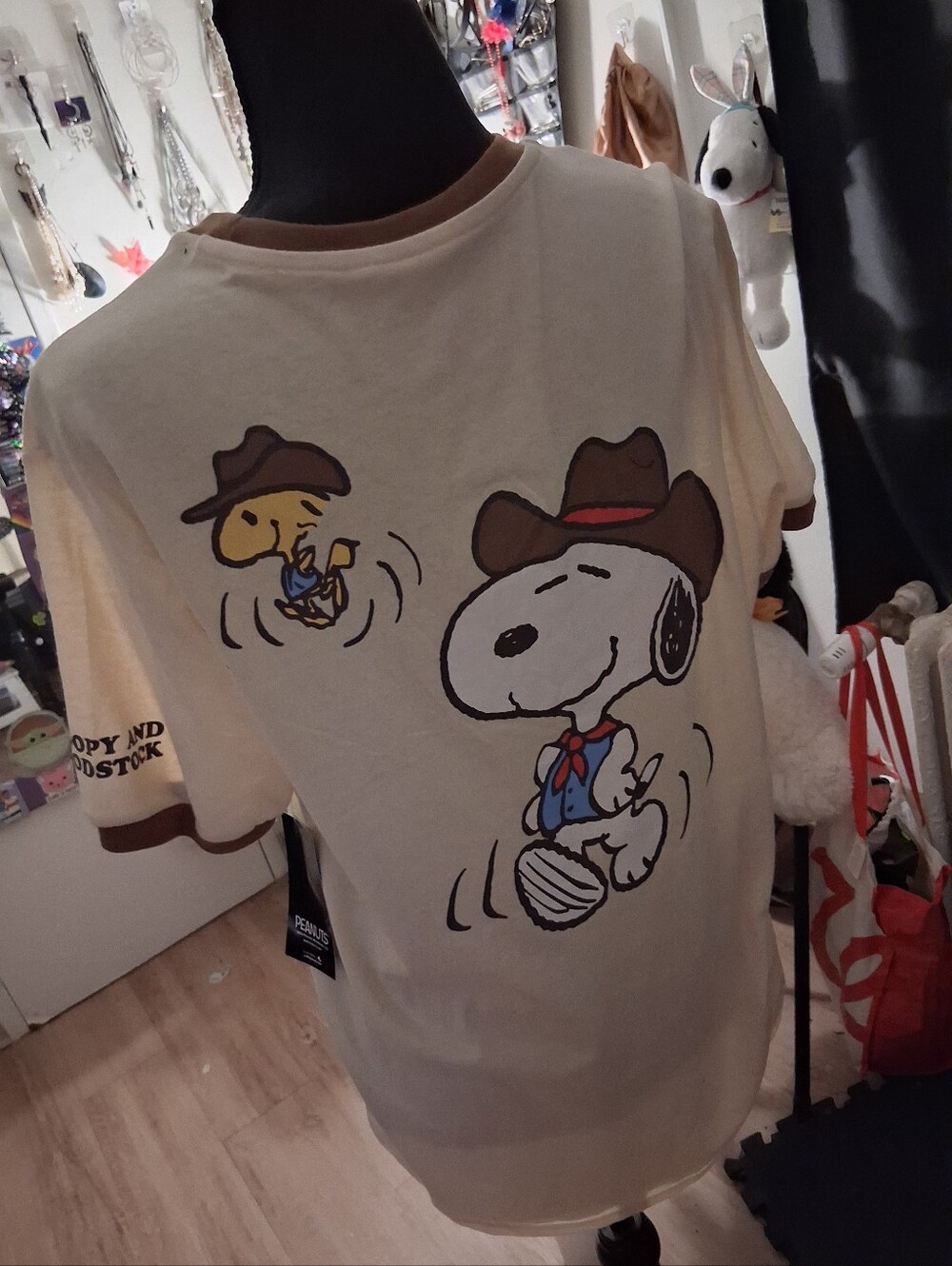 Cowboy Snoopy and Woodstock Tee - Picture 11 of 12